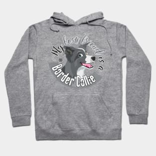 My Best Friend is a... Border Collie - Merle Hoodie